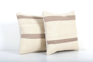 Kilim Pillow Cover Set of 2 | 16'' x 16''