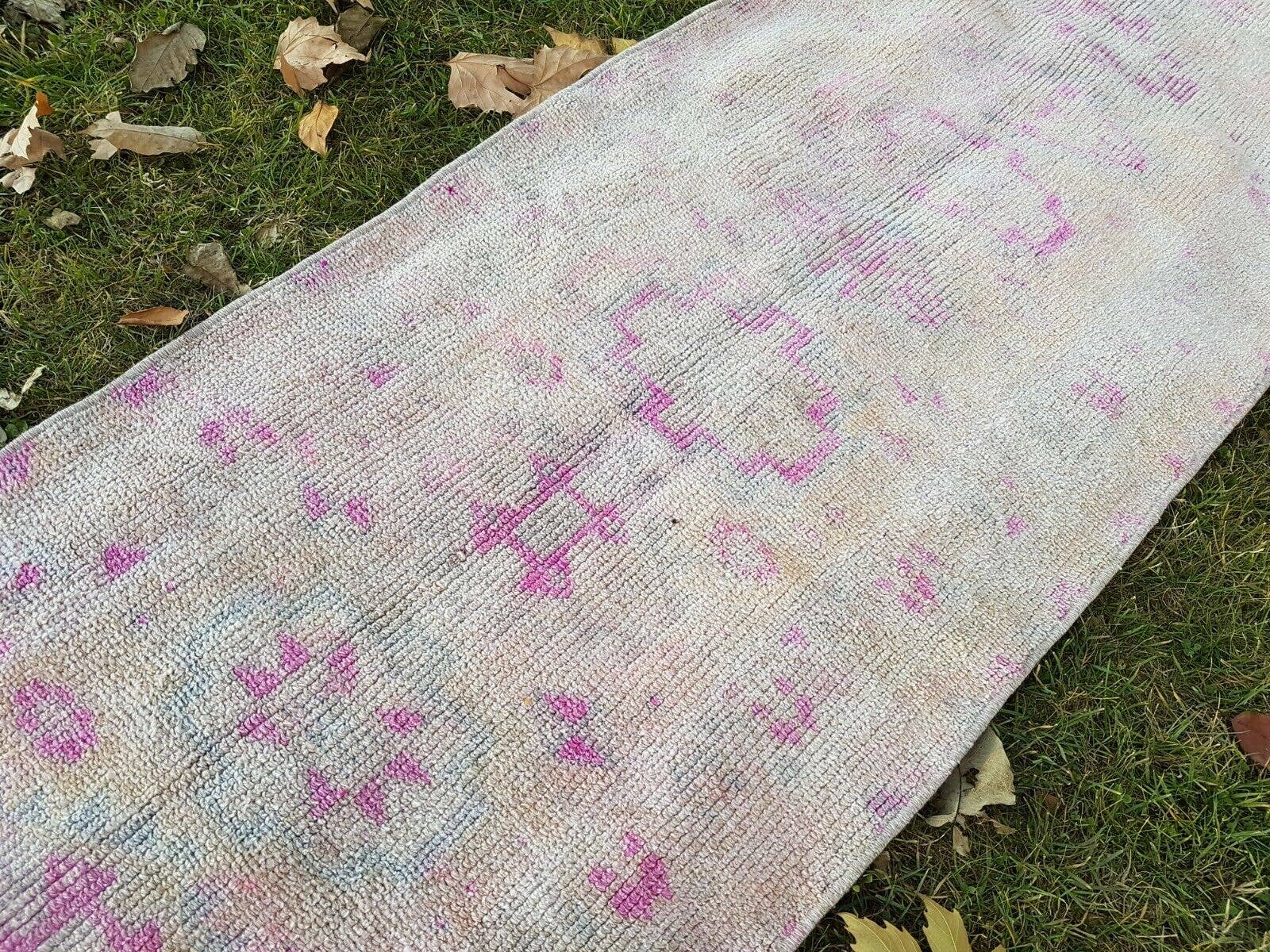 Vintage Herki Runner Rug 2'1'' x 13'11''