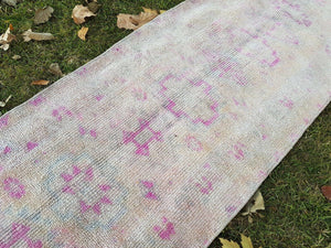 Vintage Herki Runner Rug 2'1'' x 13'11''