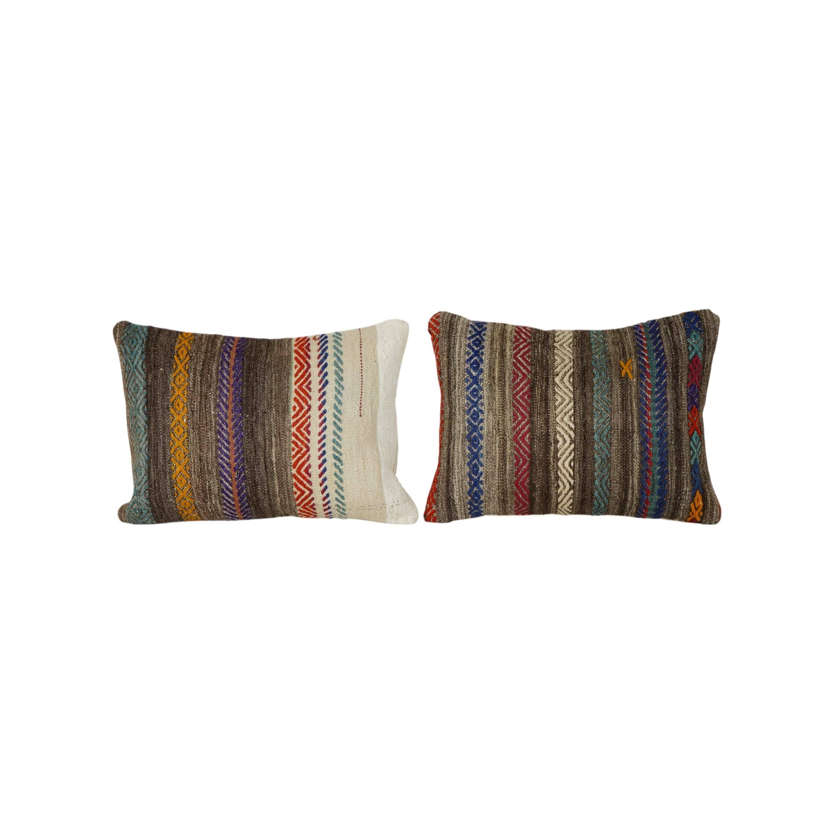 Kilim Pillow Cover Set of 2 | 18'' x 24''