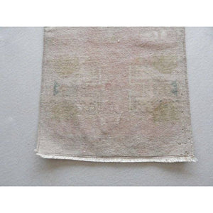 Vintage Turkish Rug 19'' x 44''
