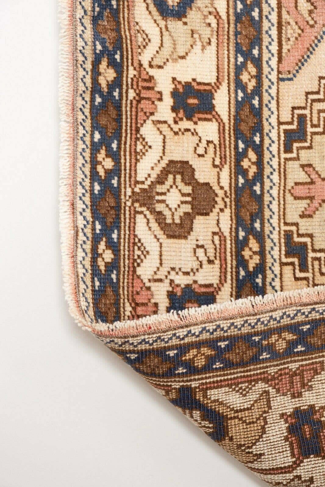 Vintage Turkish Karapinar Rug 6'8'' x 10'10''