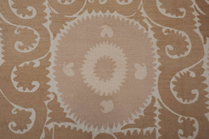 Camel Suzani Wall Hanging & Bedspread | 7'7'' x 12'4''
