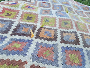 Vintage Turkish Runner Rug 3'3'' x 16'3''