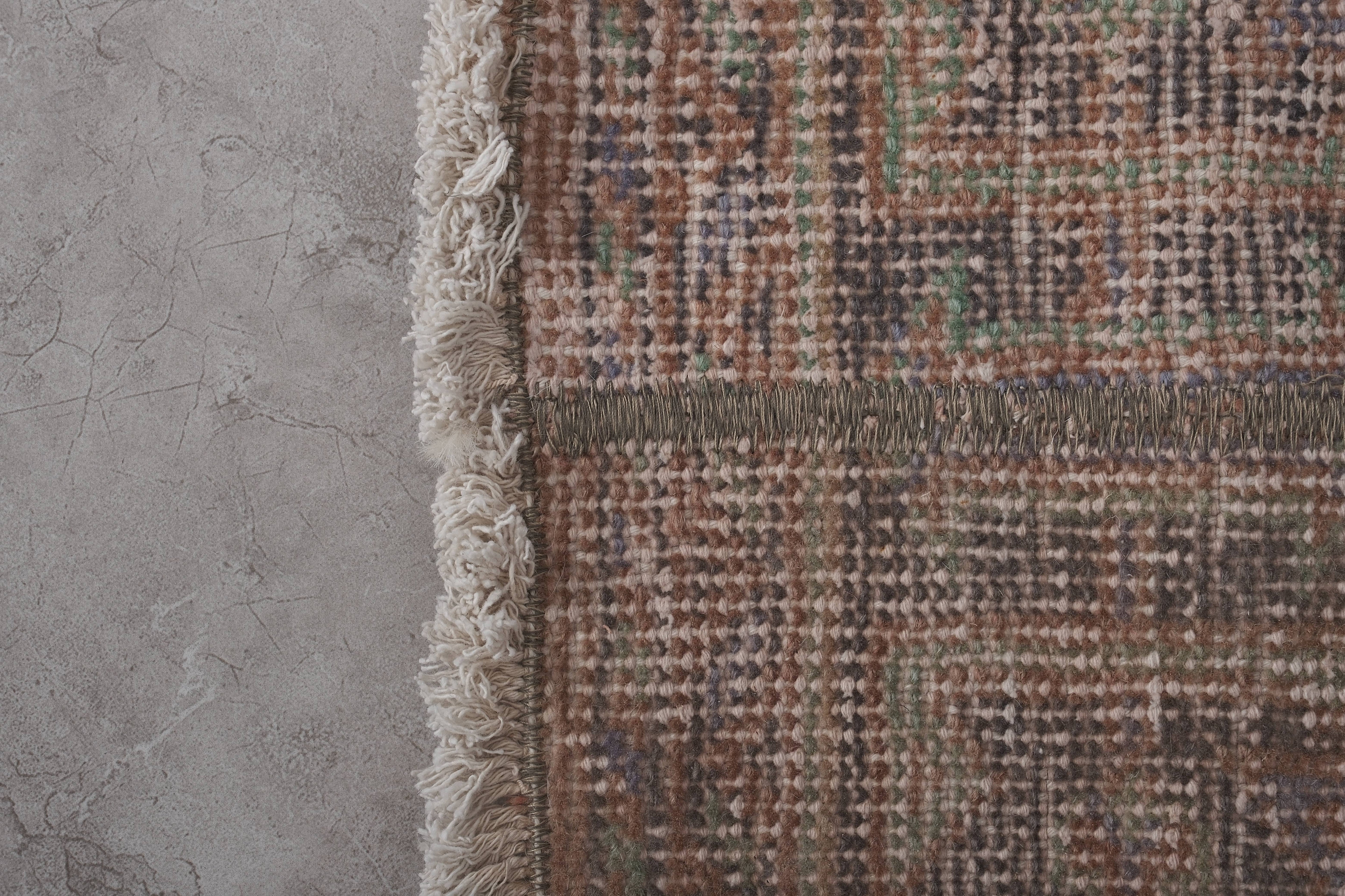 Vintage Oushak Runner 1'8'' x 12'2''