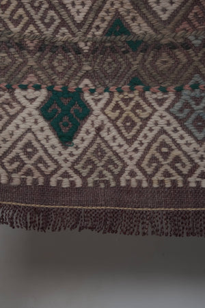 Vintage Turkish Kilim Runner 2'4'' x 8'10''