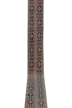 Vintage Turkish Karapinar Runner Rug 1'6'' x 19'8''