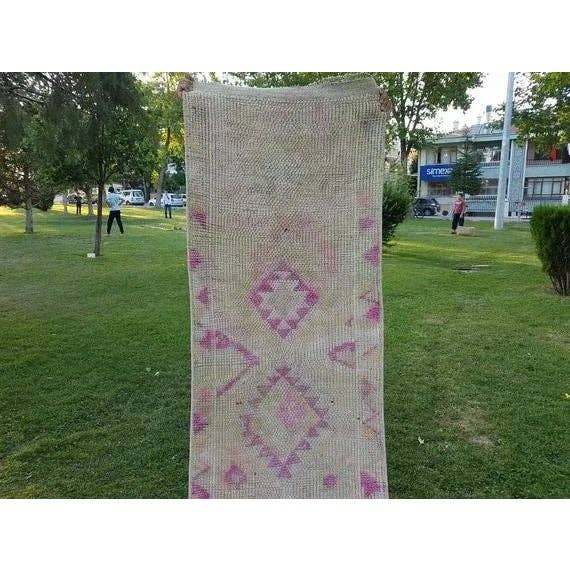 Vintage Turkish Runner Rug 2'7'' x 11'6''