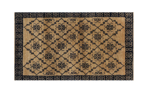 Vintage Turkish Tulu Rug 3'7'' x 6'3''
