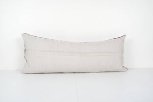 Silk Ikat Velvet Pillow Cover | 14'' x 38''