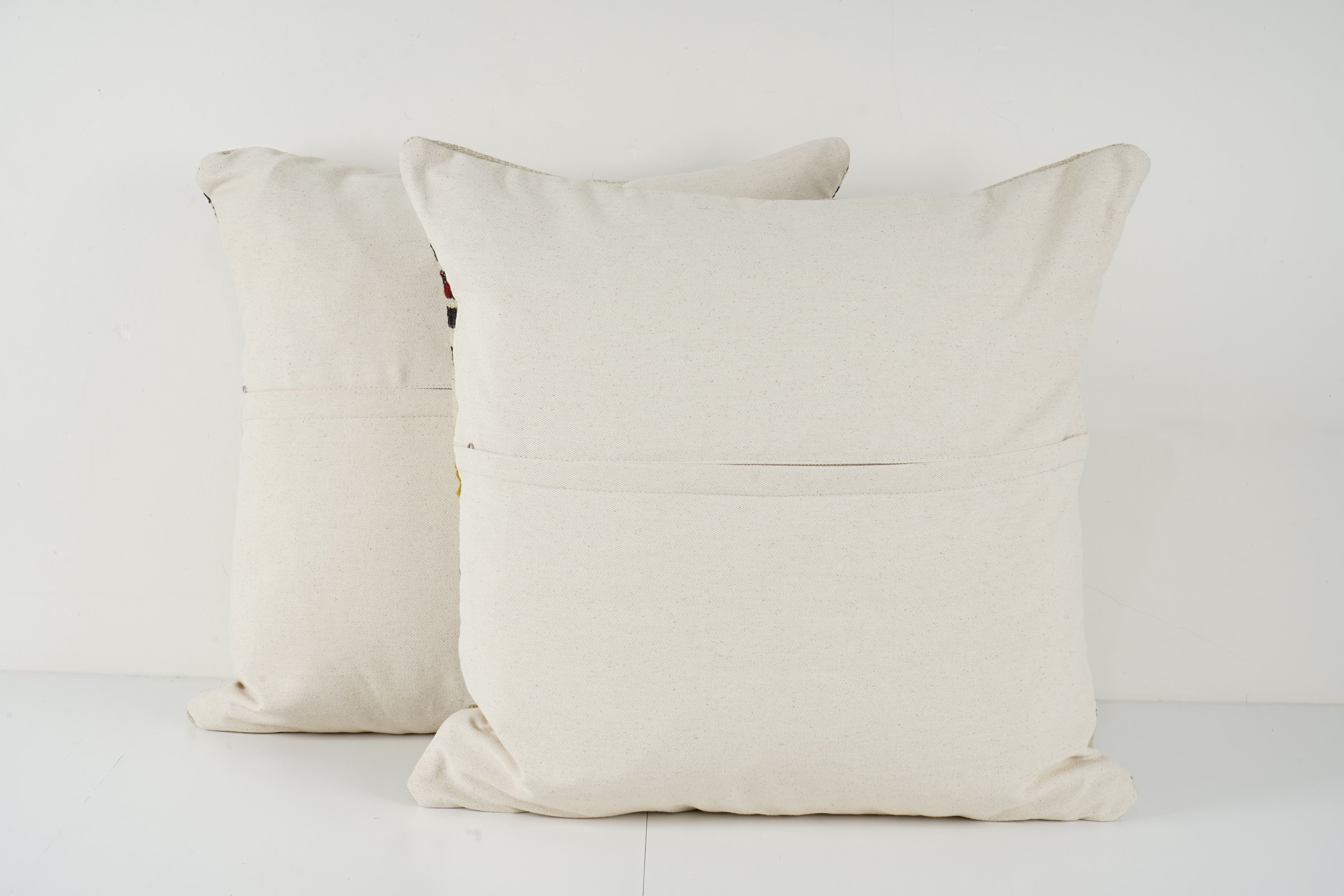 Kilim Pillow Cover Set of 2 | 24'' x 24''