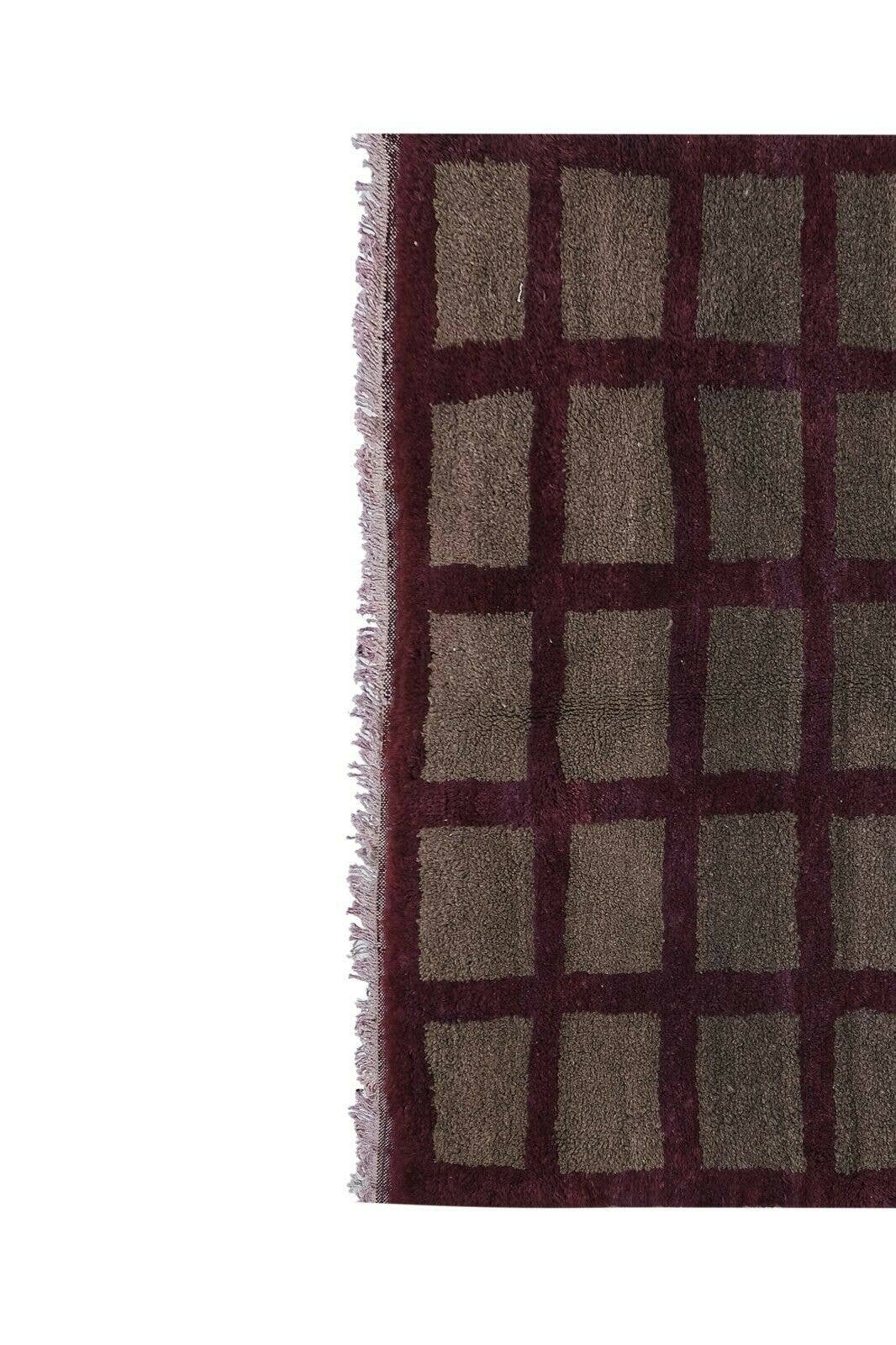 Vintage Turkish Tulu Rug 3'8'' x 6'10''