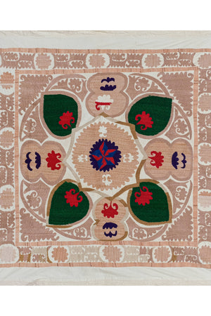 Suzani Wall Hanging & Tablecloth | 47'' x 47''