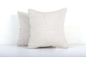 Kilim Pillow Cover Set of 2 | 16'' x 16''