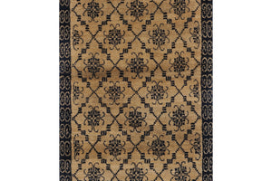Vintage Turkish Tulu Rug 3'7'' x 6'3''