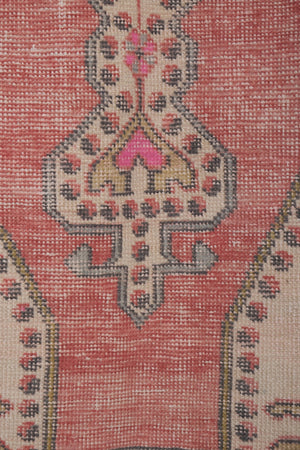 Vintage Turkish Rug 4'3'' x 7'