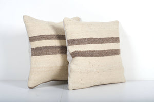 Kilim Pillow Cover Set of 2 | 16'' x 16''