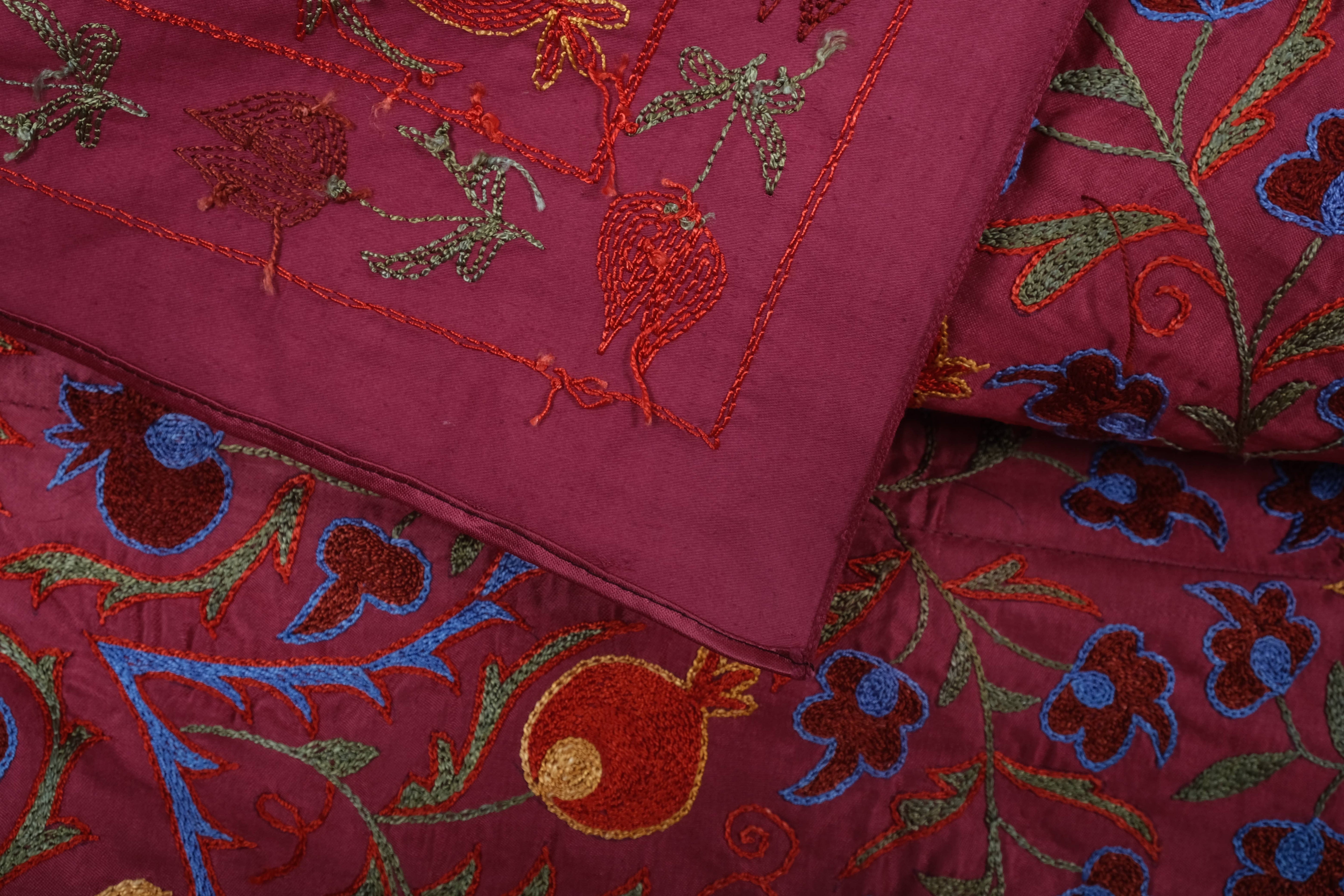 Silk Suzani Runner 3'1'' x 6'3''