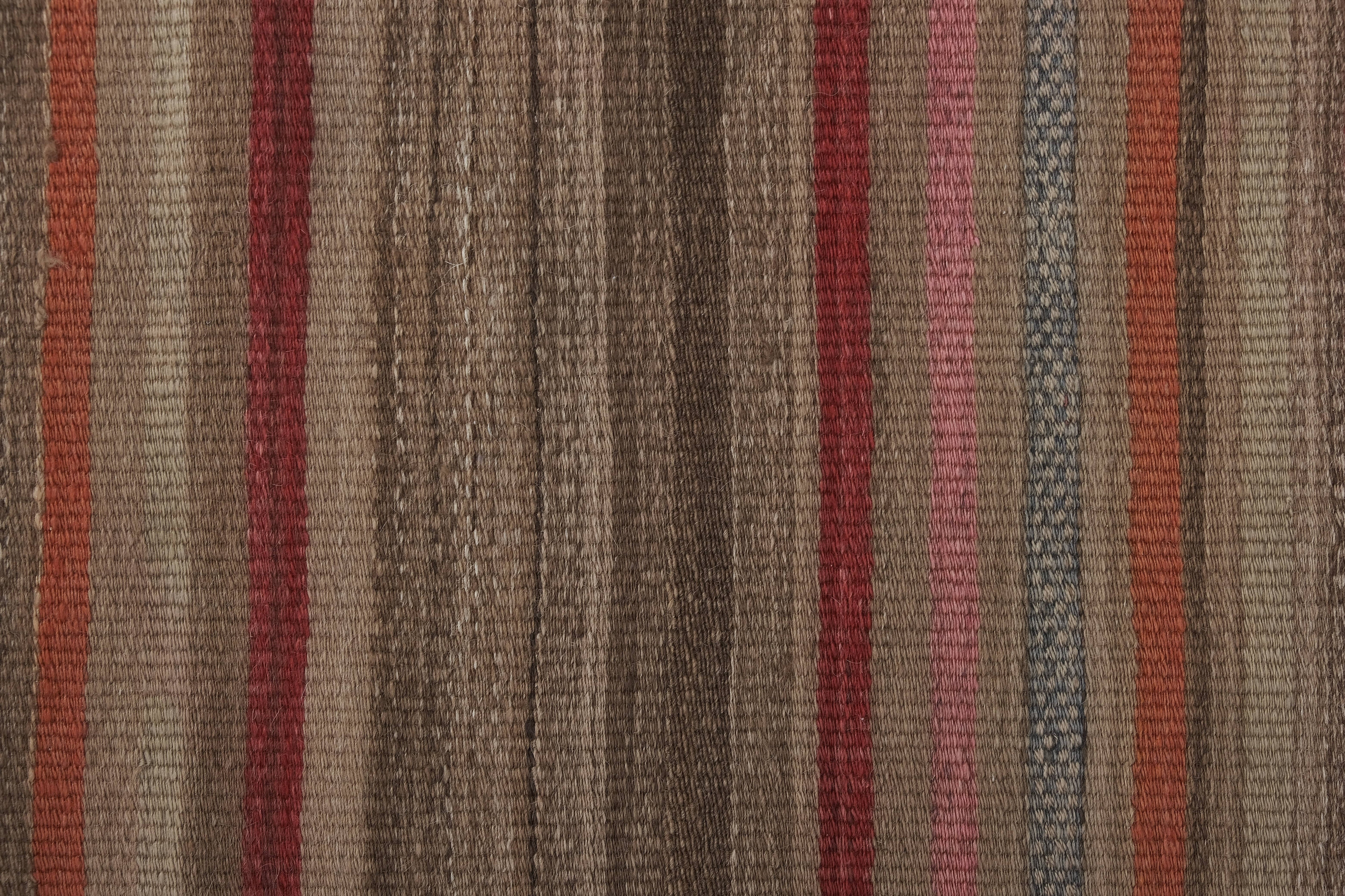 Vintage Turkish Kilim Runner 2'3'' x 18'7''