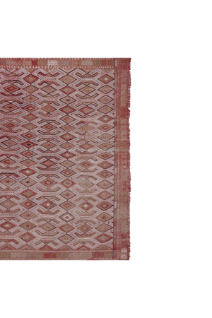 Vintage Turkish Kilim Rug 5'2'' x 7'7''