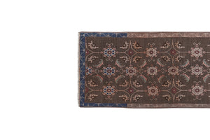 Vintage Turkish Anatolian Runner Rug 2'9'' x 9'1''
