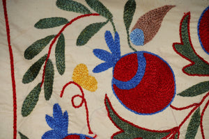 Rabbit Suzani Runner | 18'' x 36''