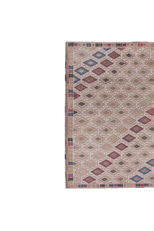 Vintage Turkish Kilim Rug 4'9'' x 6'9''