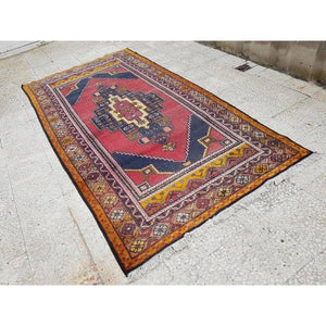 Vintage Turkish Rug 4'11'' x 9'7''