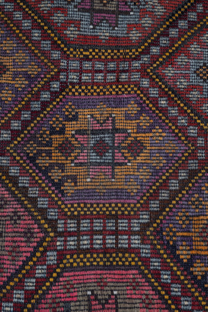 Vintage Turkish Jajim Runner 2'11'' x 9'5''