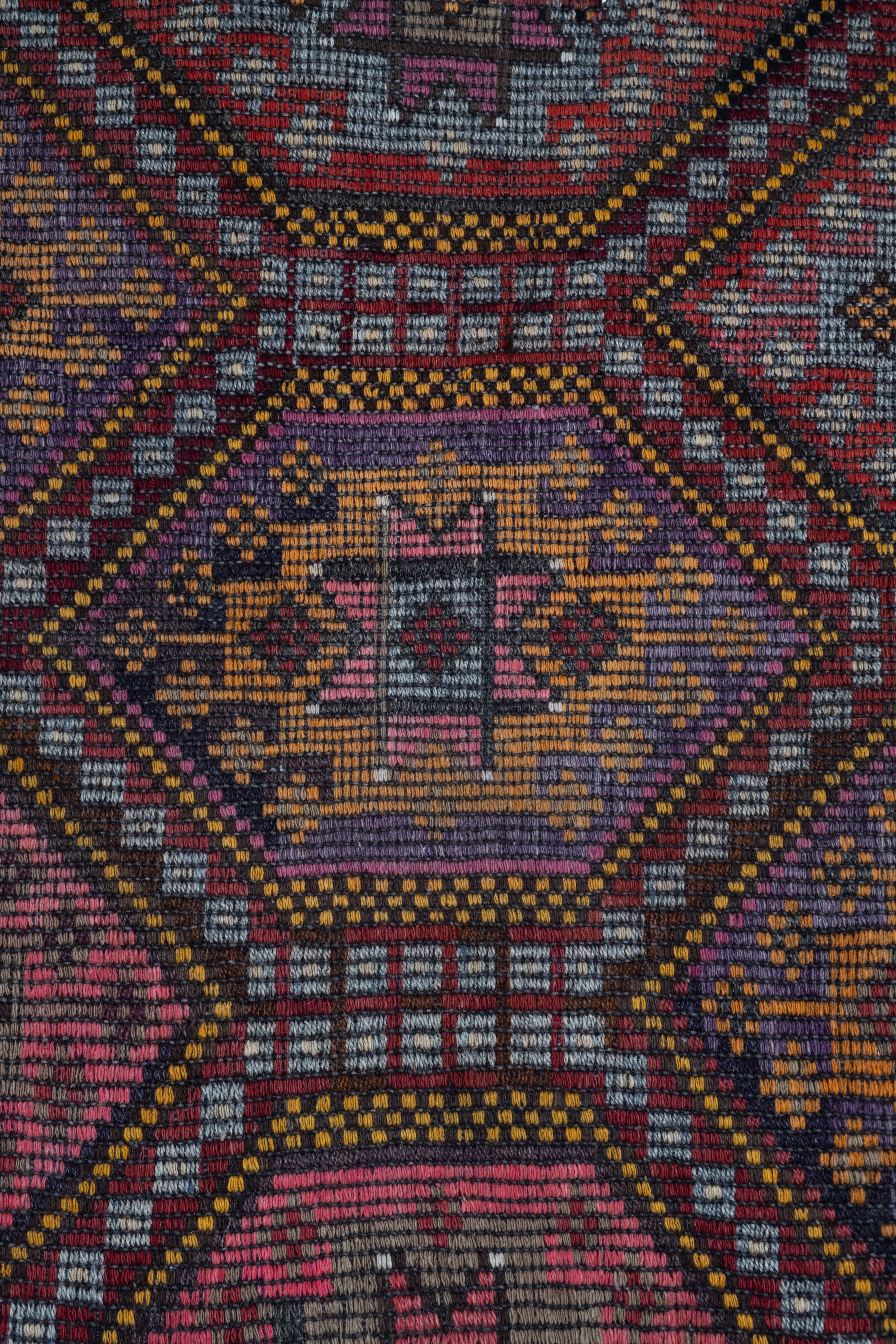 Vintage Turkish Jajim Runner 2'11'' x 9'5''