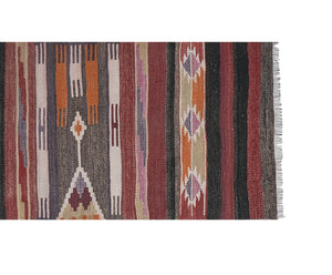 Vintage Turkish Anatolian Kilim Runner 2'7'' x 10'9''