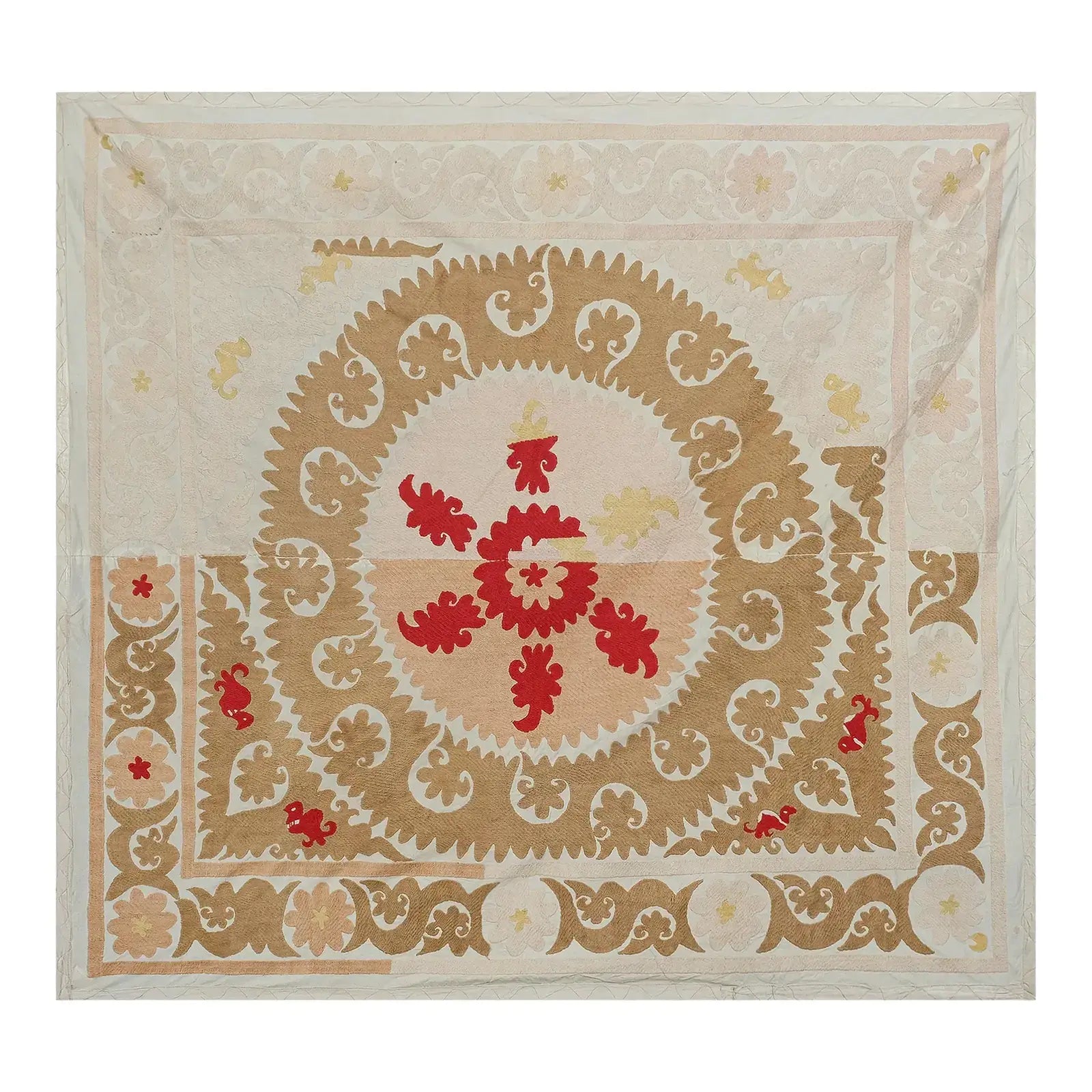 Suzani Wall Hanging & Bedspread | 5' x 5'5''