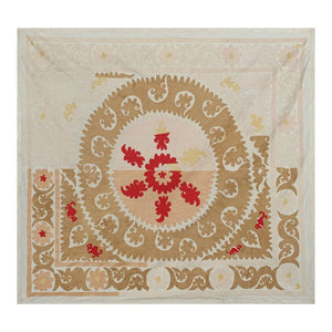 Suzani Wall Hanging & Bedspread | 5' x 5'5''