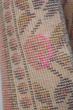 Vintage Turkish Rug 4'3'' x 7'