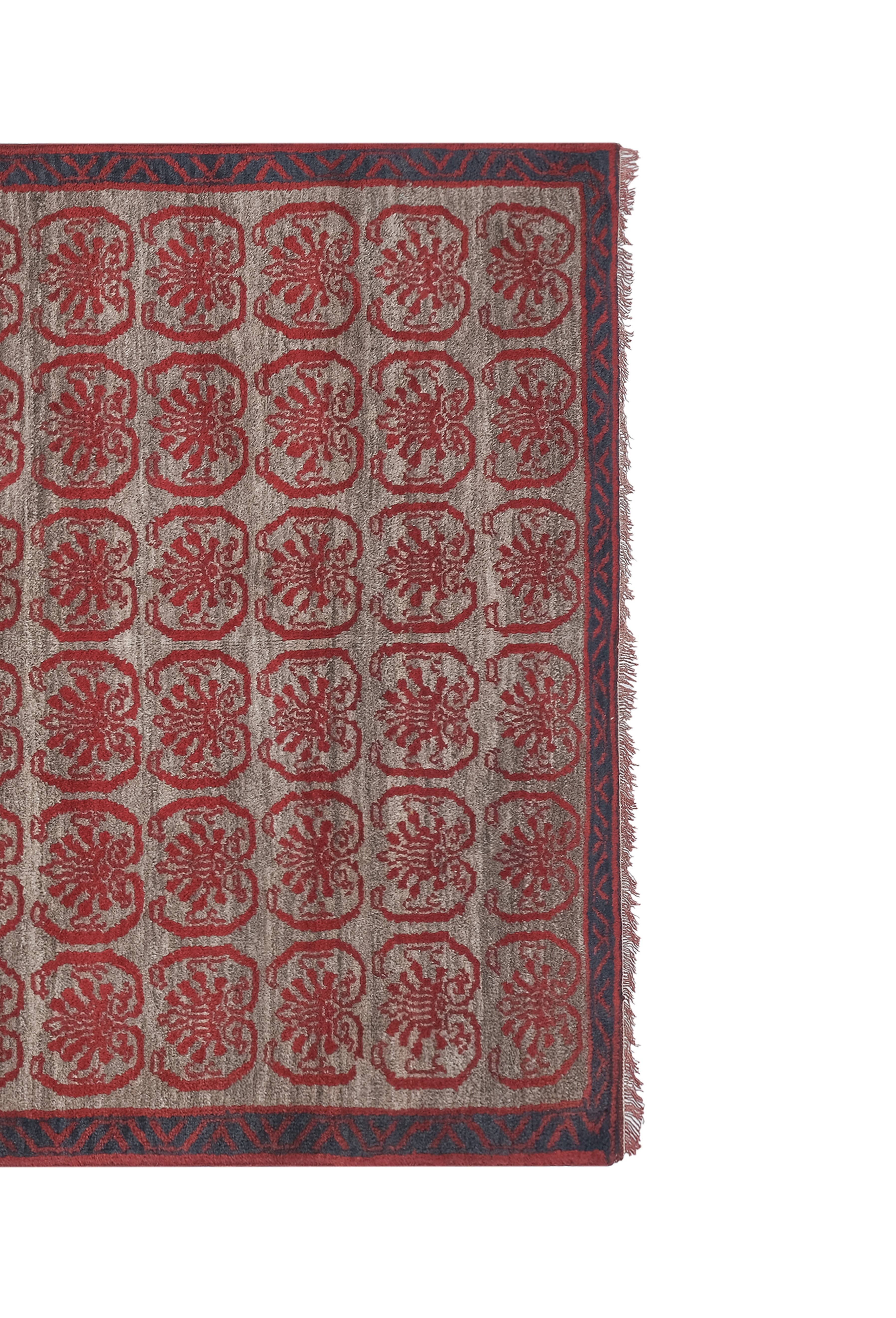 Vintage Turkish Shaggy Tulu Rug 21'' x 54''
