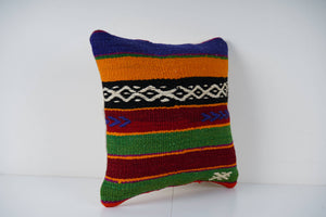 Kilim Pillow Cover | 16'' x 16''