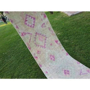 Vintage Turkish Runner Rug 2'7'' x 11'6''
