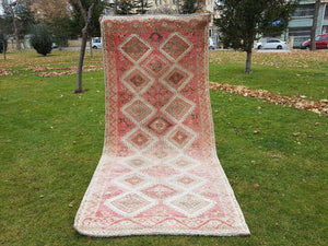 Vintage Oushak Runner 4'11'' x 10'10''