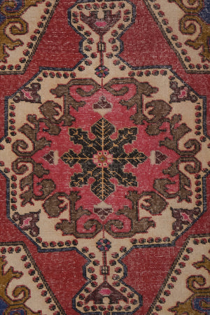 Vintage Turkish Rug 4'8'' x 7'1''