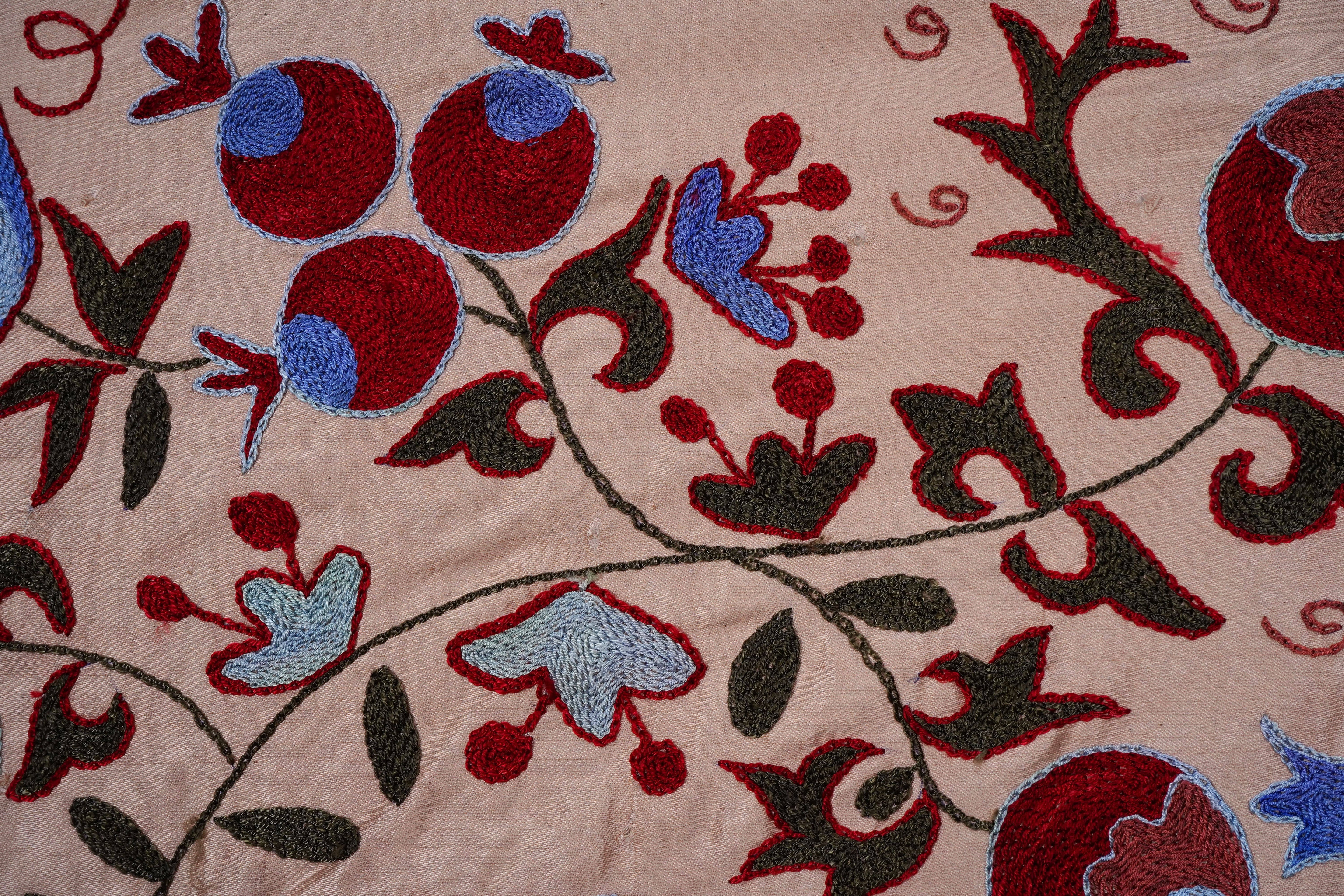 Suzani Wall Hanging & Bedspread | 3'5'' x 6'2''
