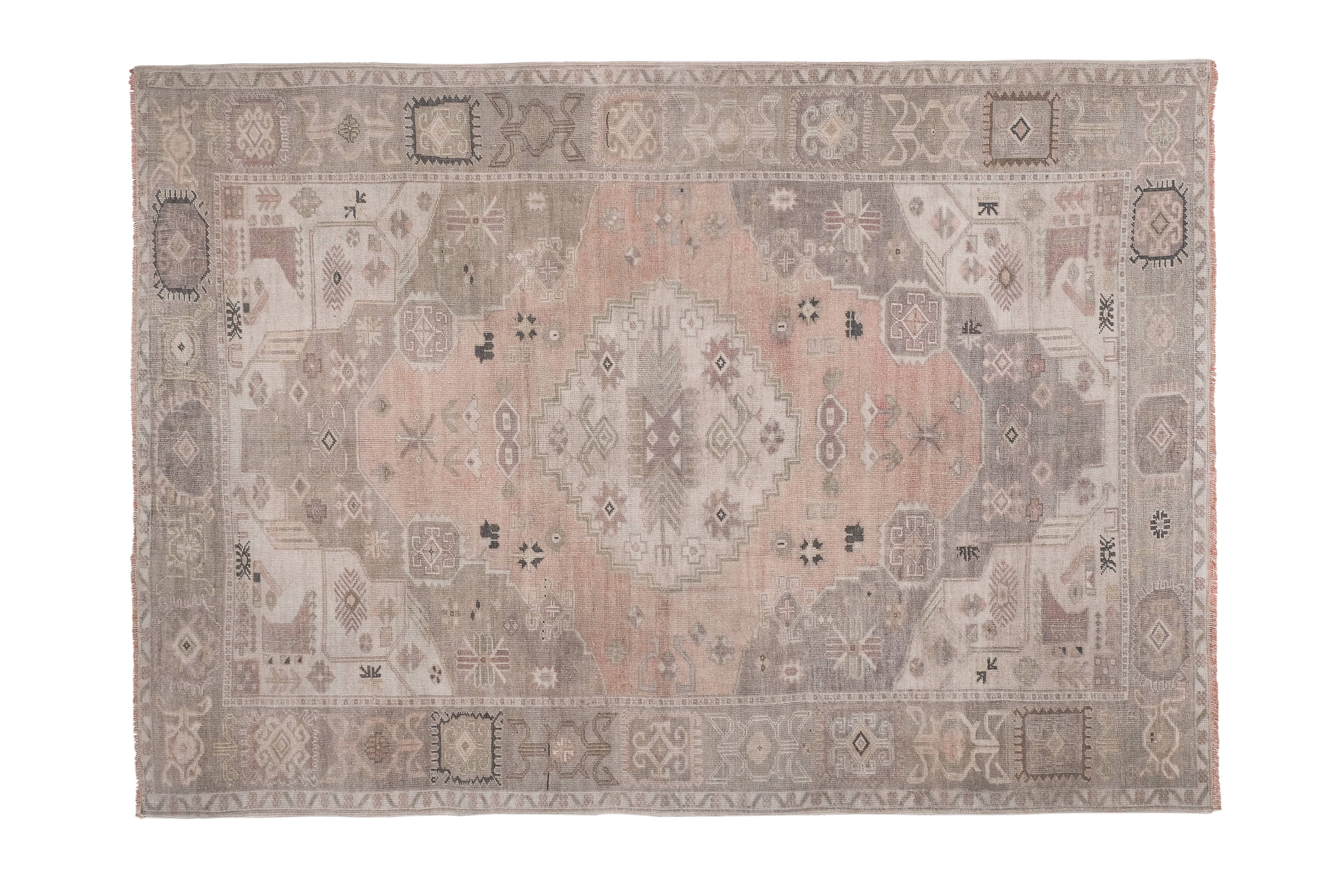Vintage Oushak Rug 6'1'' x 8'6''
