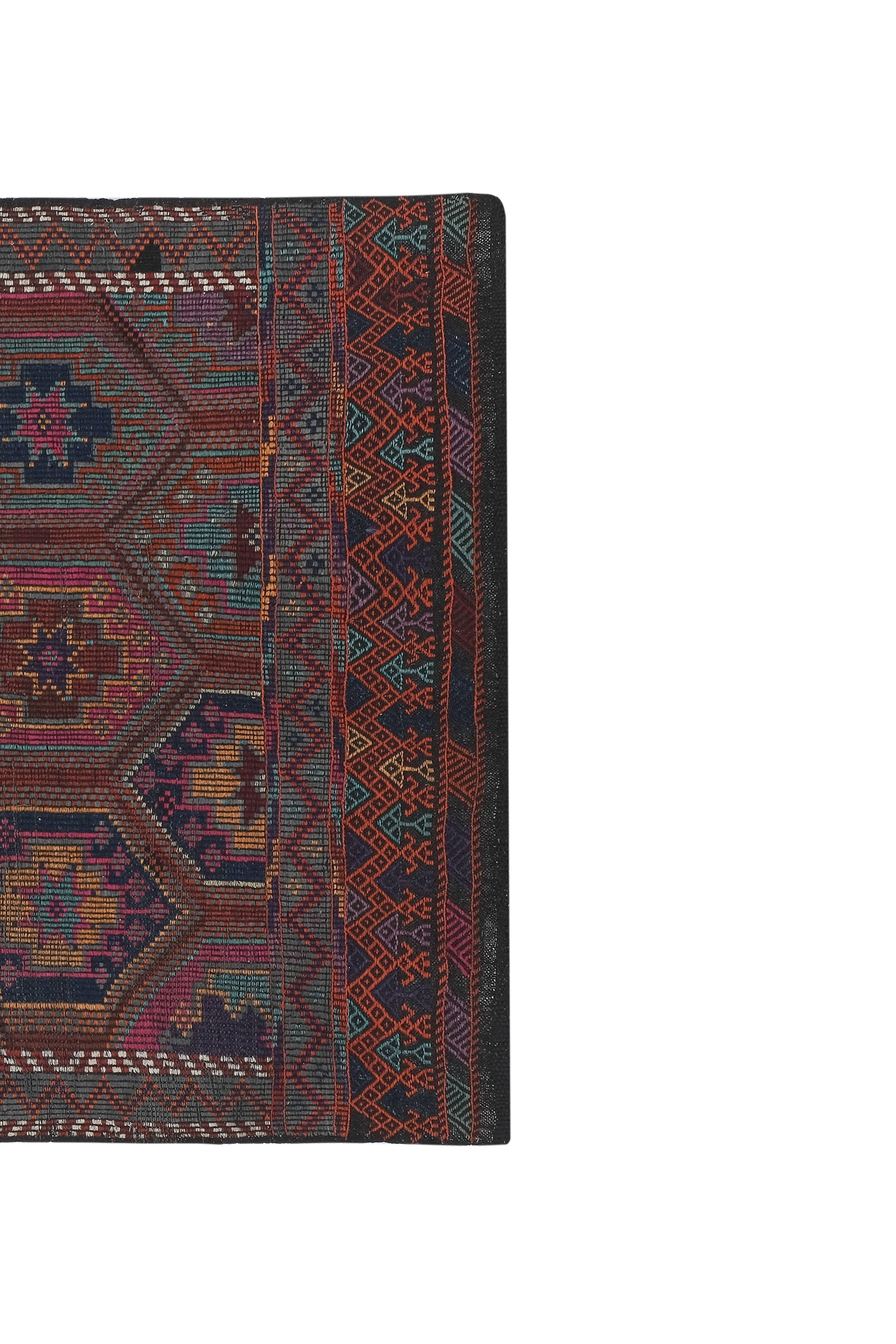 Vintage Turkish Kilim Rug 5'6'' x 9'2''