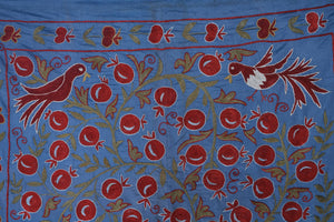 Silk Suzani Table Runner | 3'6'' x 6'3''