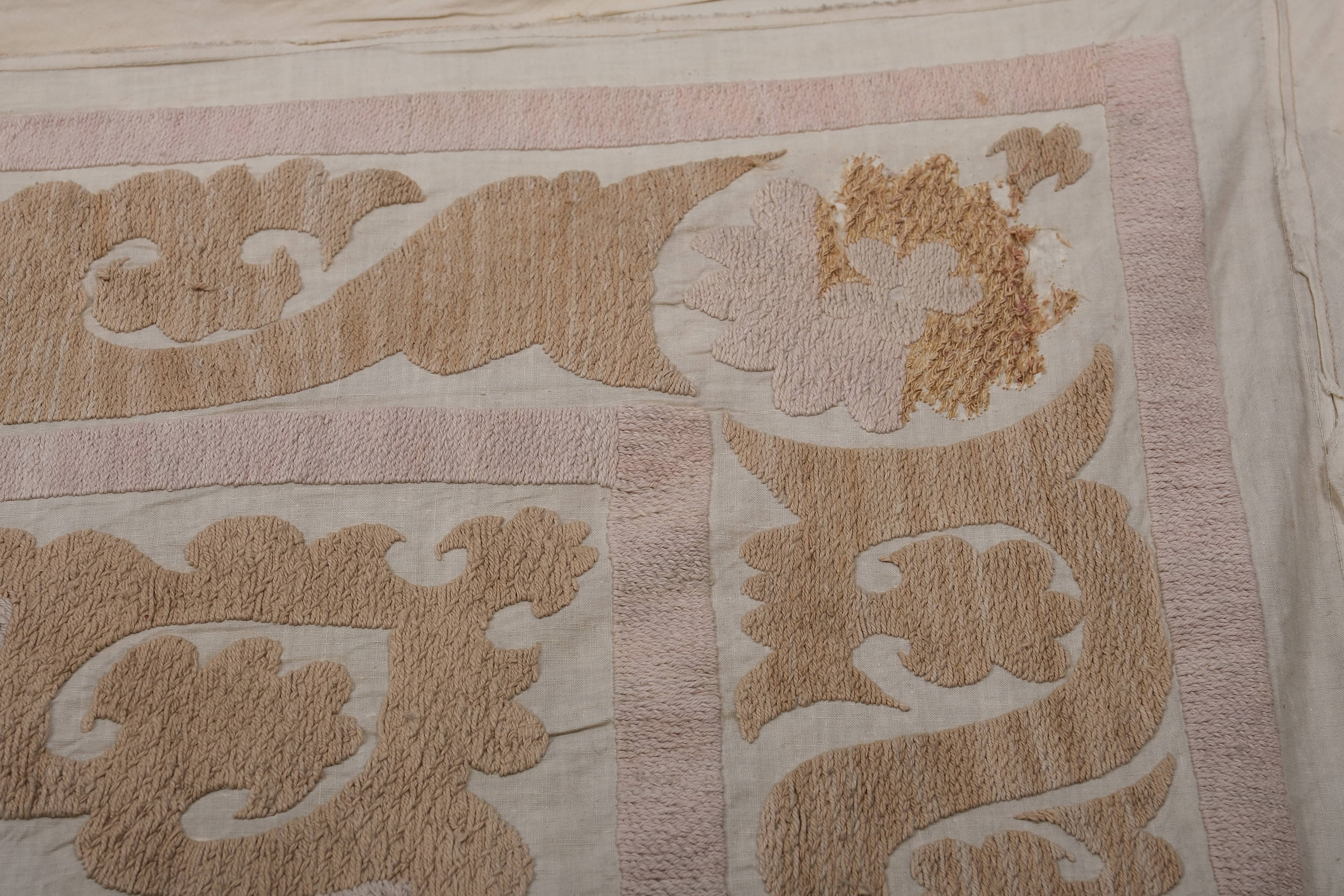 Suzani Wall Hanging & Bedspread | 4'10'' x 5'5''
