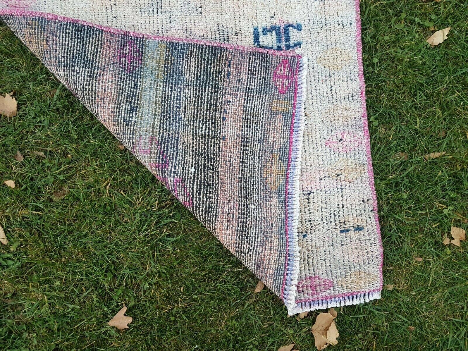 Vintage Oushak Runner 2'4'' x 15'1''