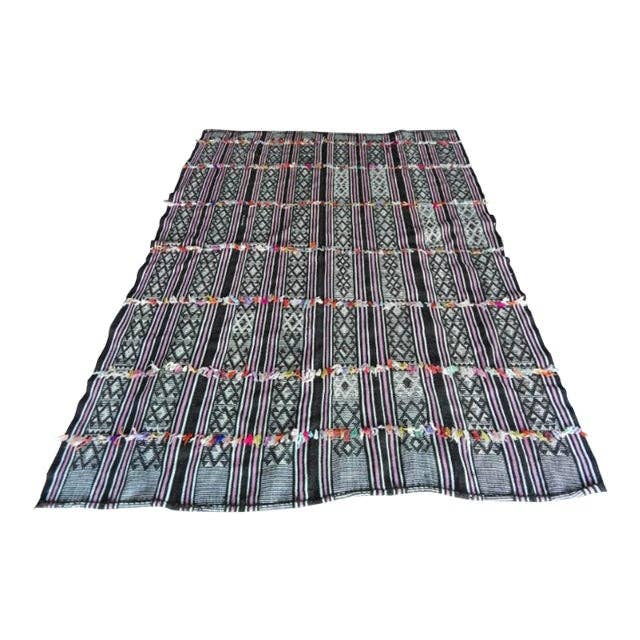 Vintage Turkish Anatolian Kilim Rug 5'9'' x 7'8''