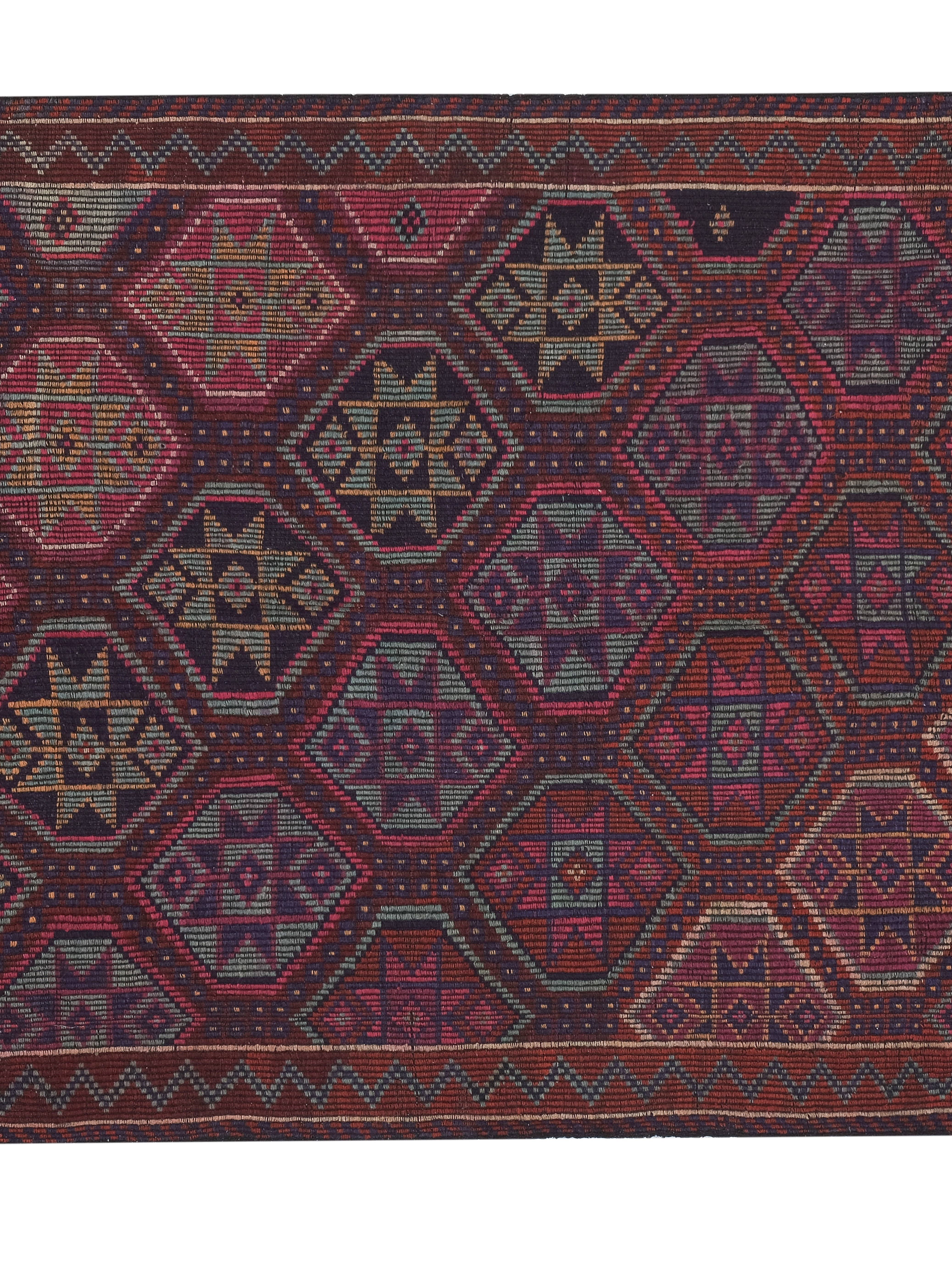 Vintage Turkish Kilim Rug 5'9'' x 8'3''