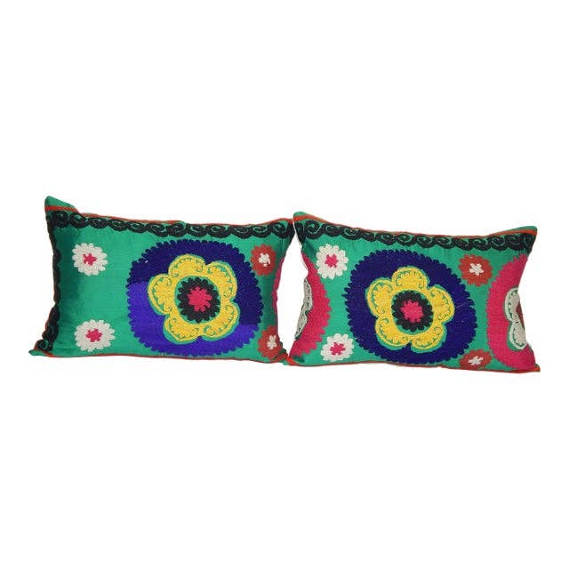 Suzani Pillow Cover Set of 2 | 16'' x 24''