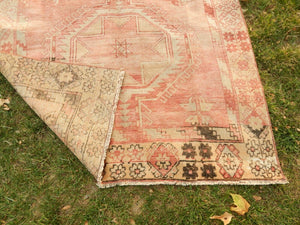 Vintage Oushak Rug 4'6'' x 12'8''
