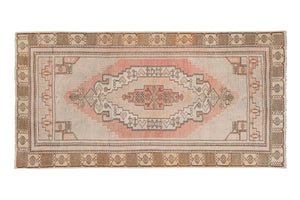 Vintage Turkish Konya Rug 3'10'' x 7'5''